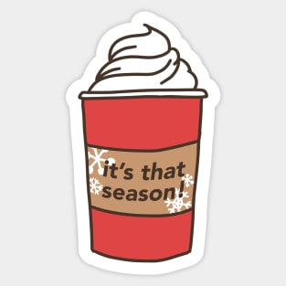 red cup Sticker